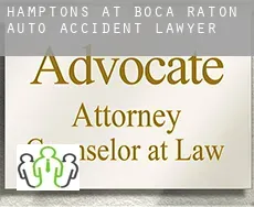 Hamptons at Boca Raton  auto accident lawyer