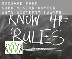 Orchard Park Subdivision Number 3-7  auto accident lawyer