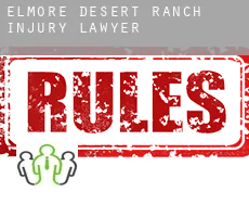 Elmore Desert Ranch  injury lawyer
