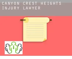 Canyon Crest Heights  injury lawyer