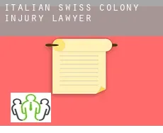 Italian Swiss Colony  injury lawyer