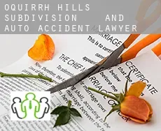 Oquirrh Hills Subdivision 5, 6, 8 and 9  auto accident lawyer